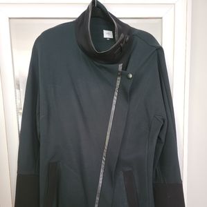 Cabi Renaissance Coat, green and black, Large, only worn once